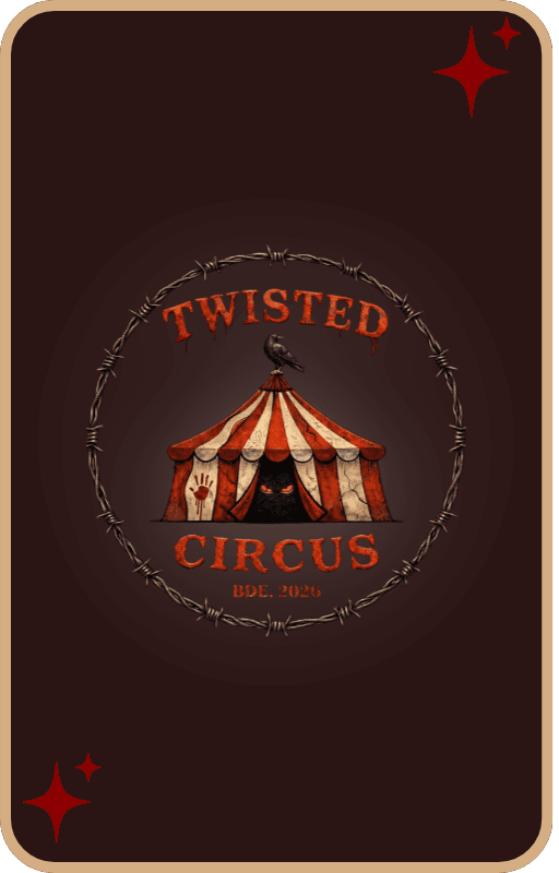 Twisted Circus card